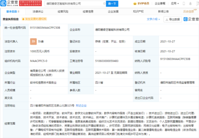 愛奇藝布局西南數字文創產業，于德陽成立新公司聚焦動漫游戲開發